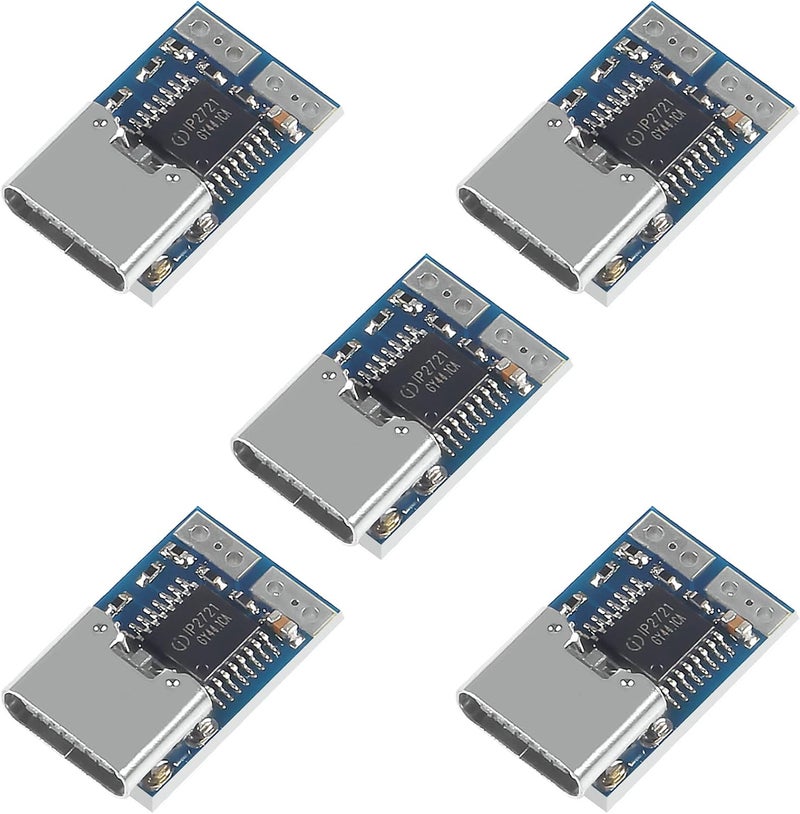 Atnsinc 5PCS Type-C PD Decoy Module PD23.0 to DC DC Trigger Module QC4 Charger 12V 20V 5A PDC004-PD Type-C Input Module (20V) - Image 1